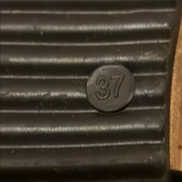 Women's Black Strappy Sandals - Picture 4 of 4